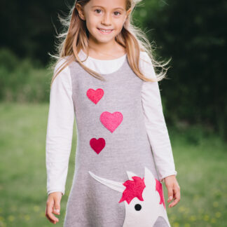 mitwachsendes Wollkleid